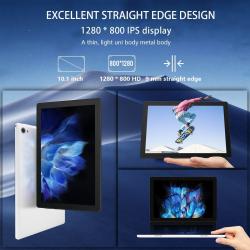 C10 Tablet 10.1 Inch Android 14 Phablet 8 GB RAM 32 GB ROM 1 TB TF Wid