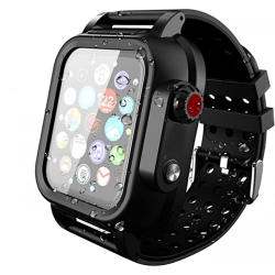 Wholesale Waterproof Shockproof Full Body Case with Built In Screen Protector for Apple Watch 6/5/4/SE [44mm]