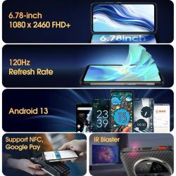 Ulefone Armor 23 Ultra 5G Rugged Phone Satellite Message 120W Smartpho