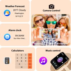 Smart Watch for Women/Men Answer/Make CallsFitness Tracker Watch for i