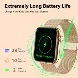 Smart Watch for Women/Men Answer/Make CallsFitness Tracker Watch for i