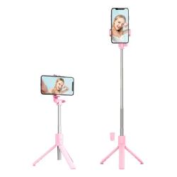Selfie Stick Tripod With Remote Telescopic Phone Stand Tripod Phone Tr