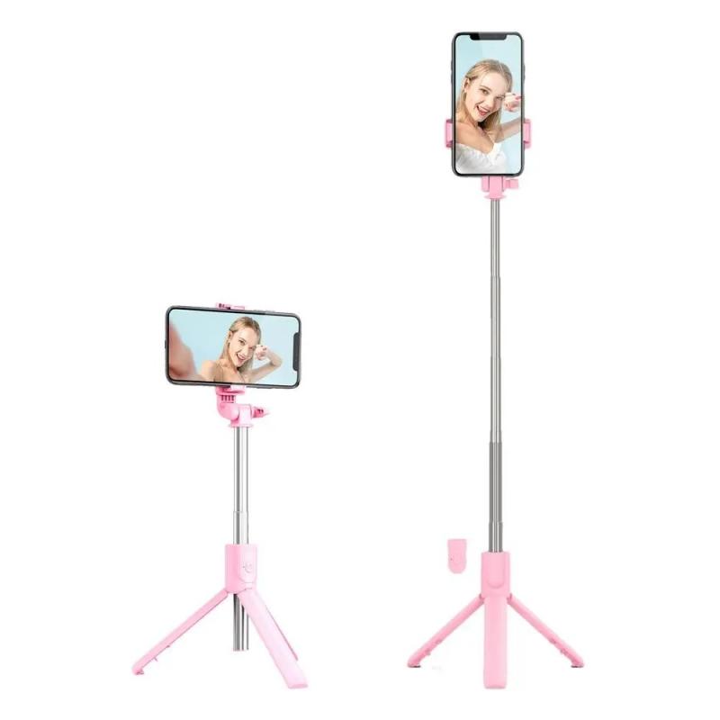 Selfie Stick Tripod With Remote Telescopic Phone Stand Tripod Phone Tr