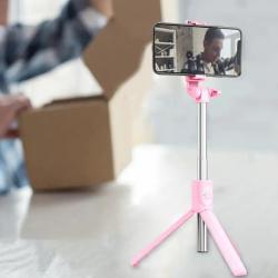 Selfie Stick Tripod With Remote Telescopic Phone Stand Tripod Phone Tr
