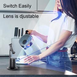 1-2PCS NFC 1200mAh Face Recognition Following The Shooting Mode 360 Ro