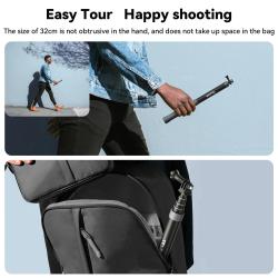 Portable Selfie Stick Carbon Fiber Camera Stand Bracket 32-120cm/ 12.6