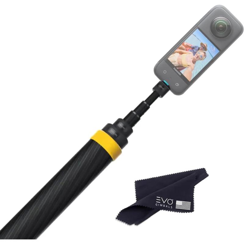 3m Extended Selfie Stick for X3, ONE RS/X2/R/X, and ONE 14 to 118"
