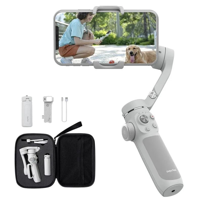 FeiyuTech VB4 Smartphone Stabilizer Face AI Tracking 3-Axis Phone Gimb