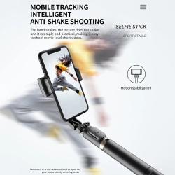 Q08 Handheld Gimbal Smartphone Bluetooth Handheld Stabilizer with Trip
