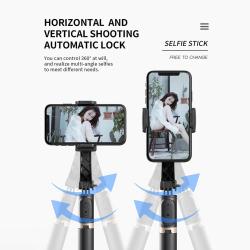 Q08 Handheld Gimbal Smartphone Bluetooth Handheld Stabilizer with Trip