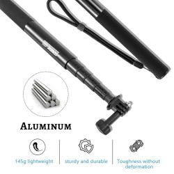 Handheld Extendable Pole Selfie Stick Portable Vlog Selife Stick Stand