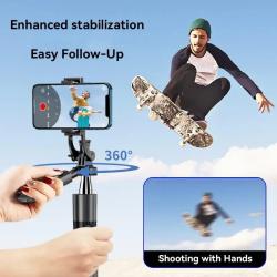 Wireless Selfie Stick with 1/4“ Screw Handle Stable Umbrella Structure