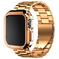 Soft Case+Strap For Apple Watch Band 45mm 44mm 42mm 41mm 40mm 38mm Sta