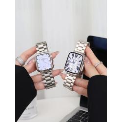 Soft Case+Strap For Apple Watch Band 45mm 44mm 42mm 41mm 40mm 38mm Sta