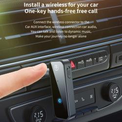 Bluetooth-compatible 5.0 Audio Adapter 2 In 1 Wireless Receiver Transm