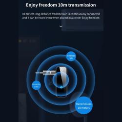 Bluetooth-compatible 5.0 Audio Adapter 2 In 1 Wireless Receiver Transm