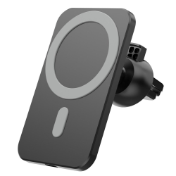 Car Magnetic Magsafe Style Magnetic Airvent Holder Wireless Charger 15W T200 for Apple iPhone