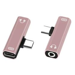 Type C USB C to 3.5mm Aux Audio Cable Earphone External Microphone Aud