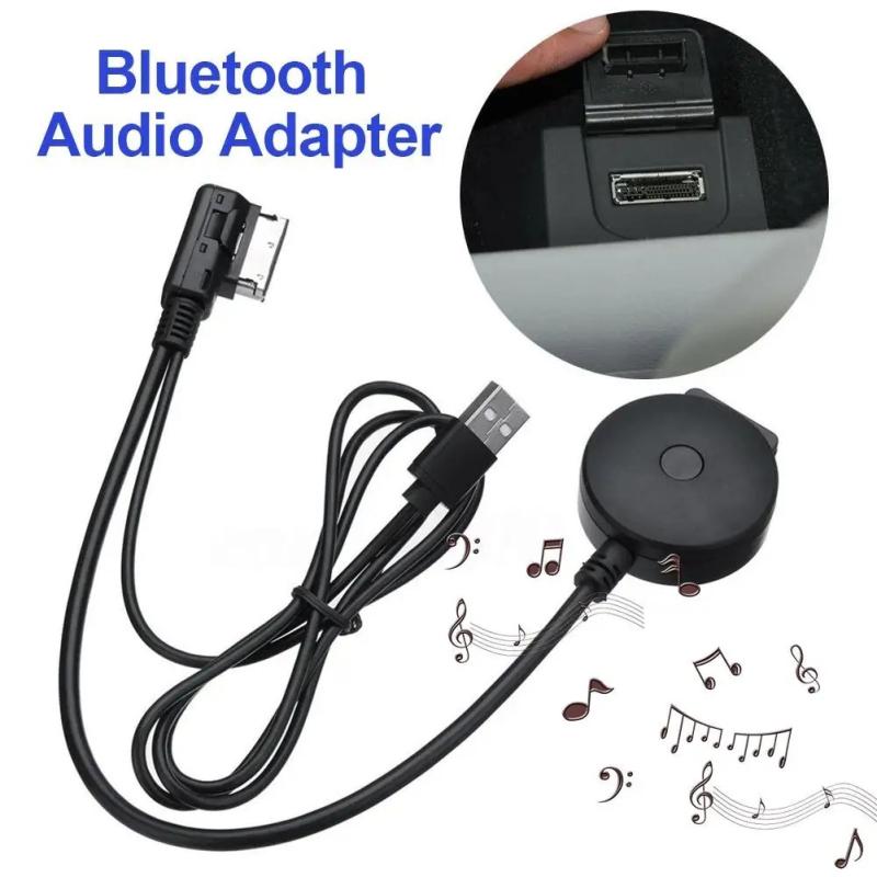 Car Media In AMI MDI Audio Aux USB Female Bluetooth Adapter Audio Cabl