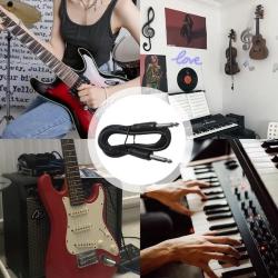 Guitar Aux Cord Guitar Audio Cable Guitar Instrument Cable Set Of 6 Gu