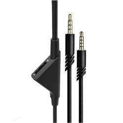 2.0M/6.5 Feet Aux Wire with 3.5mm Jack Audio Cable for PC PS4 Etc Head