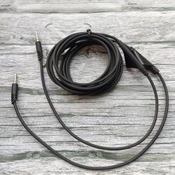 1-3Pcs 2.0M Aux Wire W/ Volume Control Audio Cable with 3.5mm Jack for