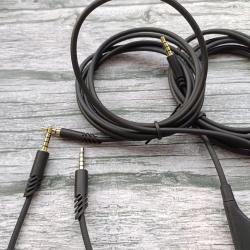 1-3Pcs 2.0M Aux Wire W/ Volume Control Audio Cable with 3.5mm Jack for