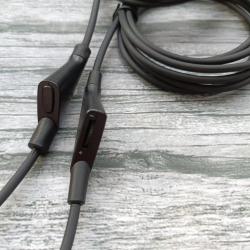 1-3Pcs 2.0M Aux Wire W/ Volume Control Audio Cable with 3.5mm Jack for
