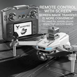 SG901 Pro Drone With Screen Controlled Professional 4K HD Dual Camera 