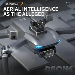 SG108 Max GPS Drone 5G Wifi FPV 4K HD Dual Camera Brushless RC Foldabl
