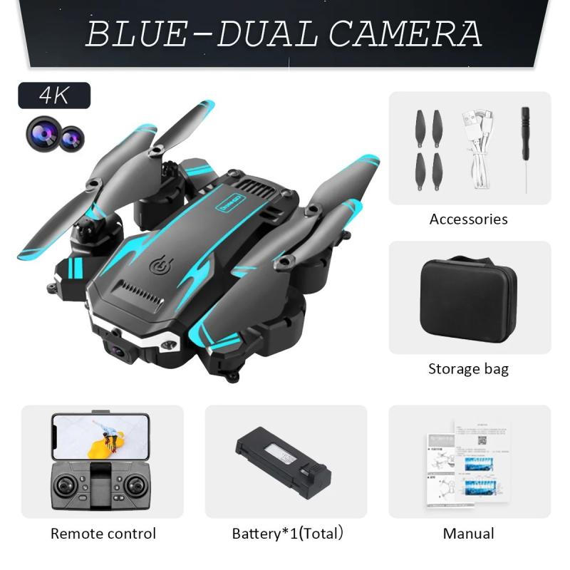KBDFA New G6 Professional Foldable Quadcopter Aerial Drone S6 HD Camer