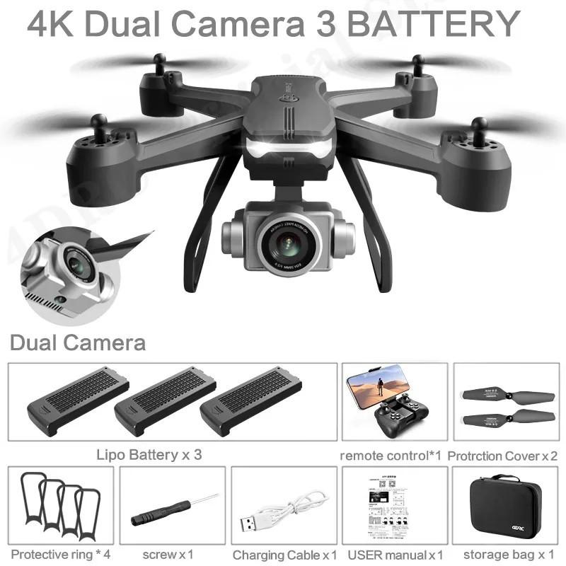 4DRC V14 Drone 4K HD Dual Camera 6K WIFI FPV Height Hold Dron RC Helic