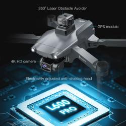 LYZRC L600 PRO GPS Drone 4K Professional HD Dual Camera Brushless Moto