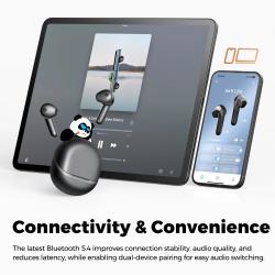 SoundPEATS Air5 Lite Bluetooth V5.4 Earbuds LDAC Hi-Res Audio Wireless