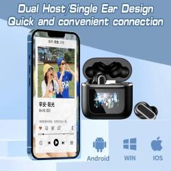 2024 New Wireless Bluetooth earphones with multifunctional digital dis