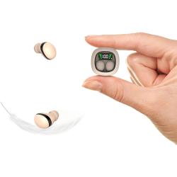 Beige Sleep Earbuds for Side Sleepers Invisible Smallest Wireless Blue