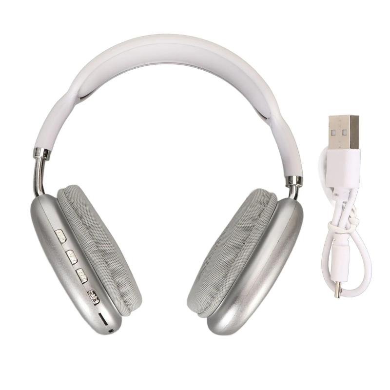 Bluetooth Headphone HiFi Bass Built in Mic Support Memory Card Wireles