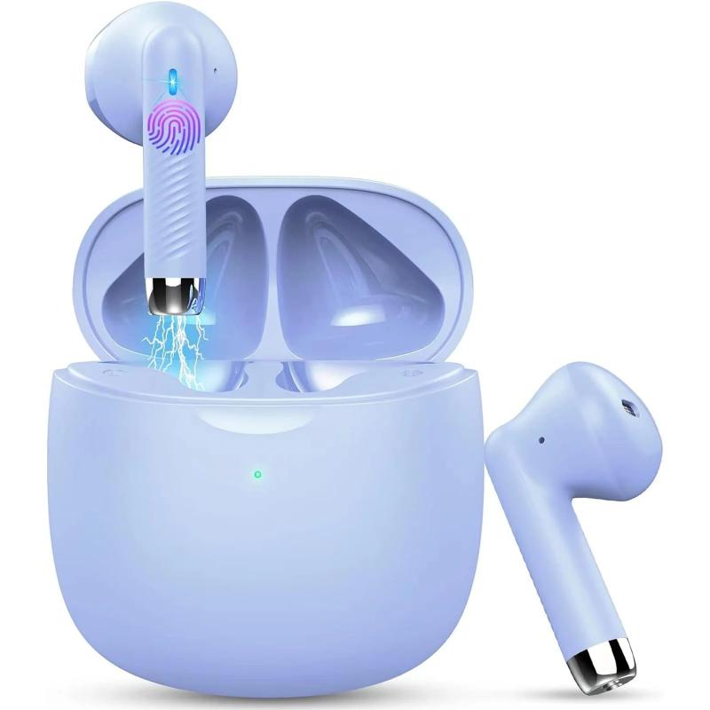 Wireless Earbuds, Bluetooth 5.3 Earbuds Stereo Bass, in-Ear Noise Canc