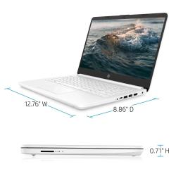 HP 14" Business Laptop,Intel Celeron N4120,16GB RAM,320GB Storage64GB 