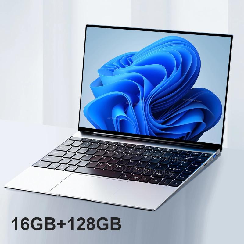 14.1"Ultra Slim Laptop 16GB RAM 2TB SSD Intel N3700 Notebook Gamer 192