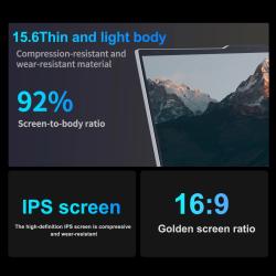 15.6"Laptop Intel Celeron i7-6500 notebook gamer 32GB RAM 2TB SSD Offi