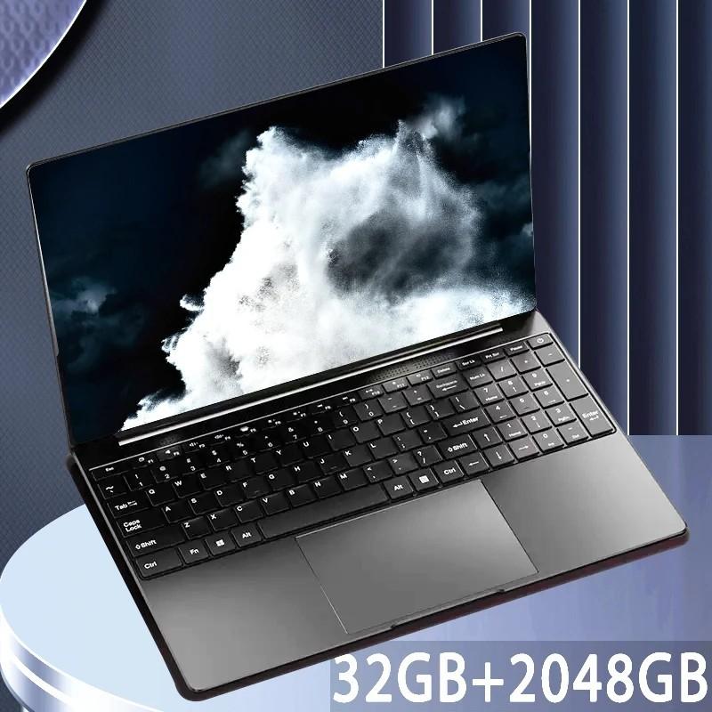 15.6"Laptop Intel Celeron N5095 notebook gamer 32GB RAM 2TB SSD Office