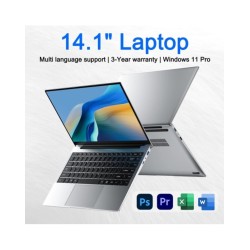 14.1" Ultra-Slim Laptop 16GB RAM 2TB SSD Intel CPU Windows 11 Pro FHD