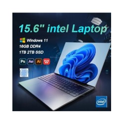 Intel Notebook PC Gamer 15.6" Ultra Slim Laptop Intel Celeron N4000 16
