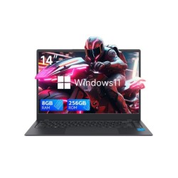 14 Inch Windows 11 Laptops New N4000 2.6Ghz 8GB RAM 256GB ROM Notbook 