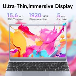 15.6 Inch Laptop J3710 8GB RAM 256GB SSD Windows 11 For Students And B