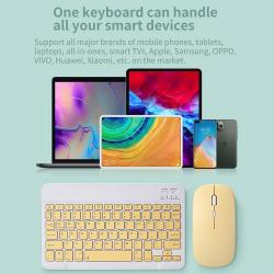 Bluetooth Keyboard and Mouse For iPad Xiaomi Samsung Huawei Phone Tabl