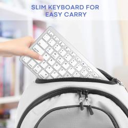Bluetooth Keyboard Mouse Combo Ultra-Slim Mute Keycap Wireless Bluetoo