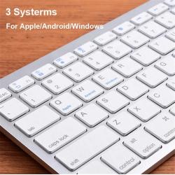 Mini Wireless Keyboard Portable Bluetooths PC Tablet Smart Cell Mobile