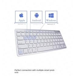 Mini Wireless Keyboard Portable Bluetooths PC Tablet Smart Cell Mobile